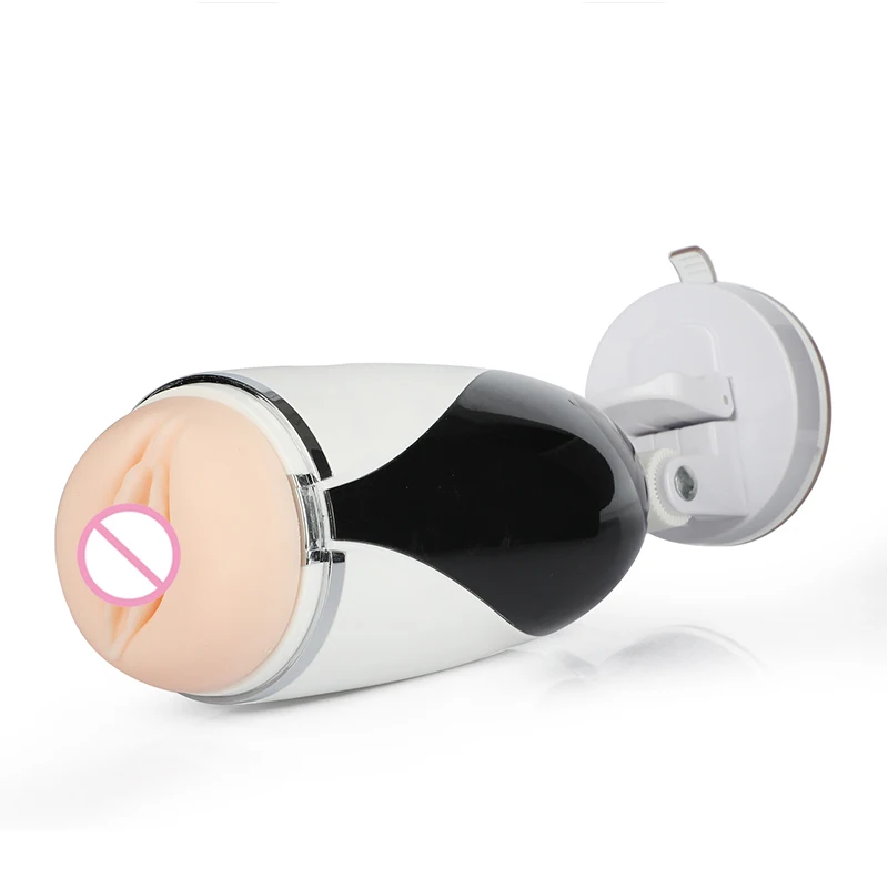 Оральный мастурбатор с нагревом 10 скоростей Электрический Мужской вибратор
