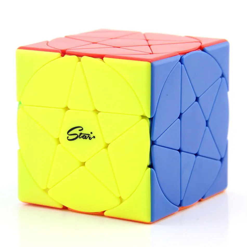 Qiyi Mofangge Pentacle Cube магический куб странной формы черный/Stickerless скоростной кубик