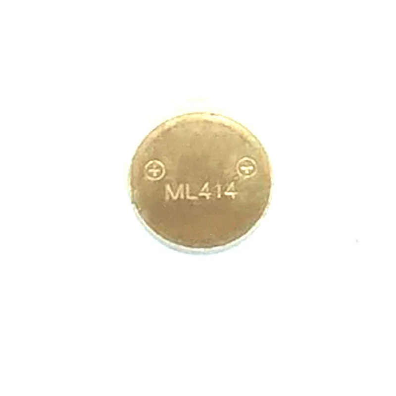 Батарея 2 шт./лот ML414 414 перезаряжаемая 3V литиевая батарея/новая|Часовые батарейки|