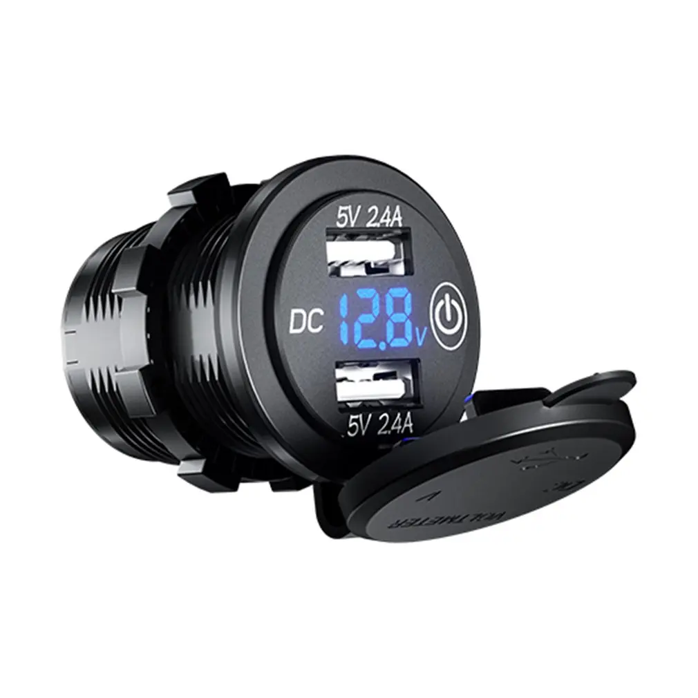 P14 S двойной USB порт автомобильное зарядное устройство прикуриватель разъем