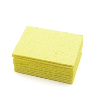 510pcs yellow cleaning sponge cleaner for enduring electric welding soldering iron