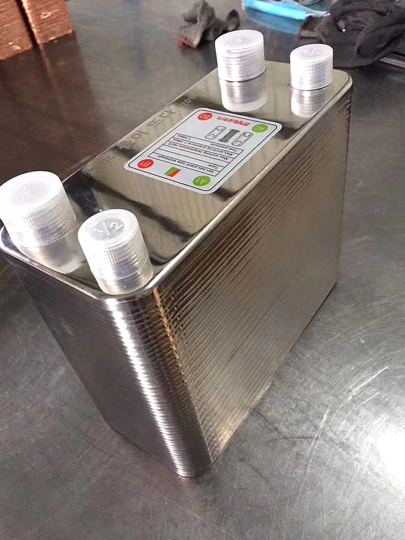 Паяная тарелка с 50 тарелками теплообменник охладитель для пивного суслона