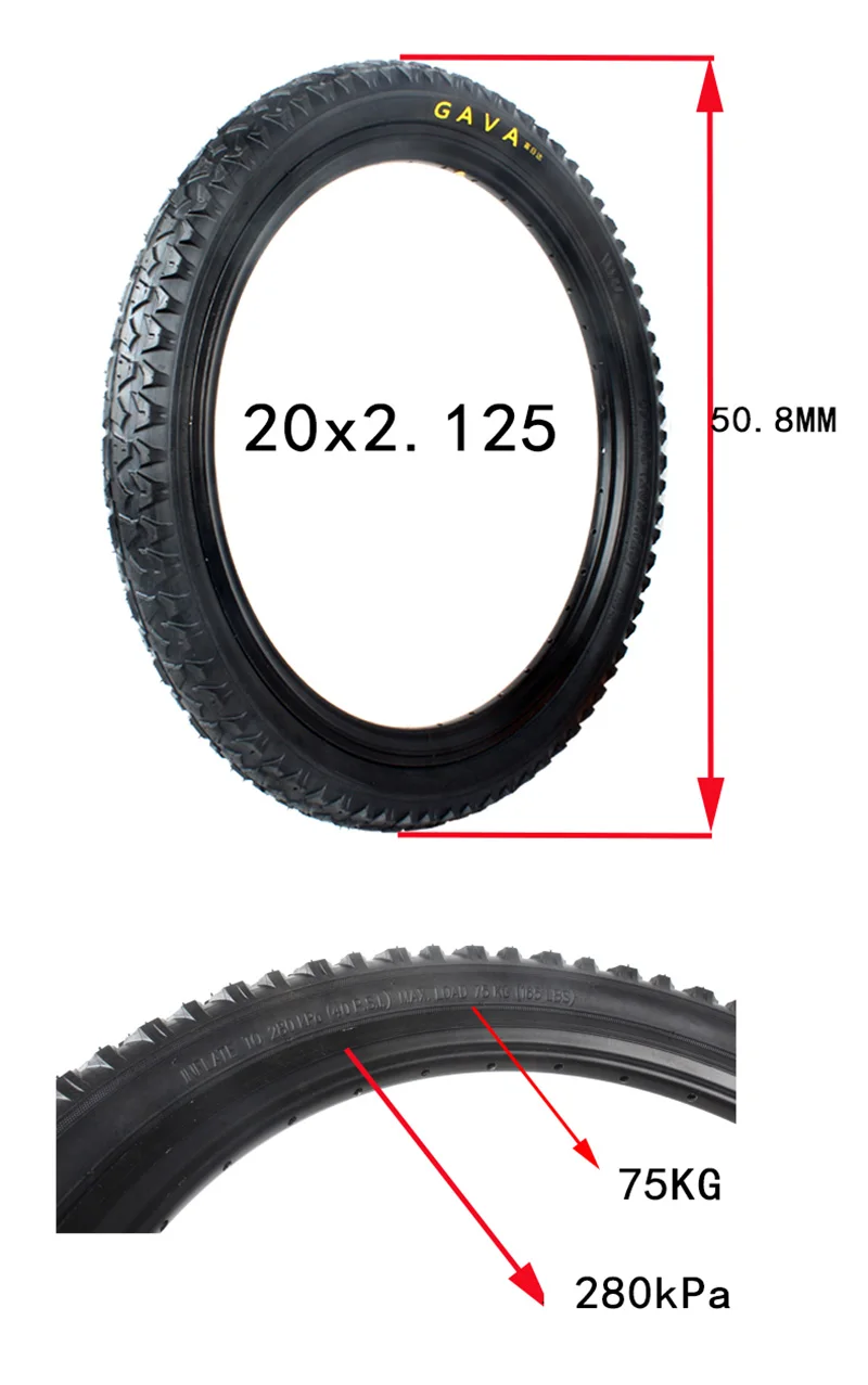 18*2,125 20*2,125 шины для велосипеда BMX 280kpa MTB шины для велосипеда 355/406 складной велосипед шины велосипедная шина