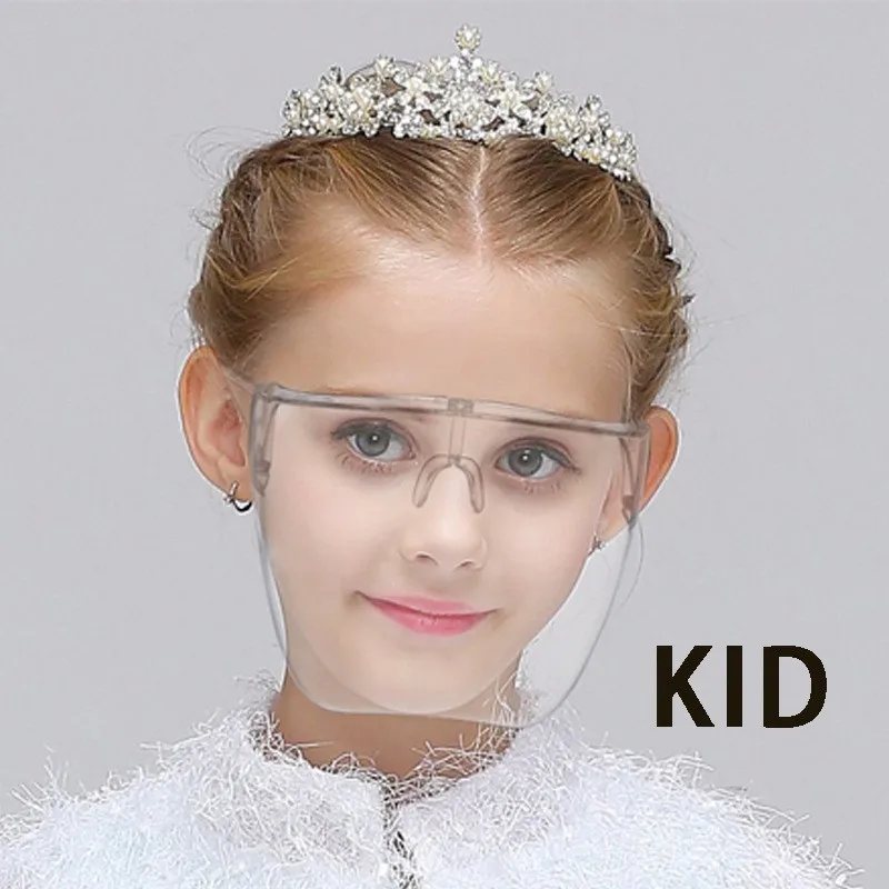 

Boy's Girls's Goggles Face Shield Protective Glasses Children Safety Protective Face Mask Kids Goggles Sunglasses