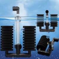 new practical aquarium biochemical sponge filter fish shrimp tank air pump xy 2831 for fish tank home fish pets products