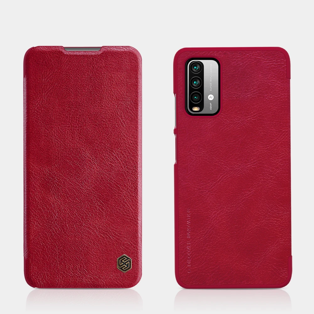

NILLKIN For Xiaomi Redmi 9t Redmi 9 power Wallet Leather Flip Cases For Xiaomi Redmi 9t Leather Case With credit card slot