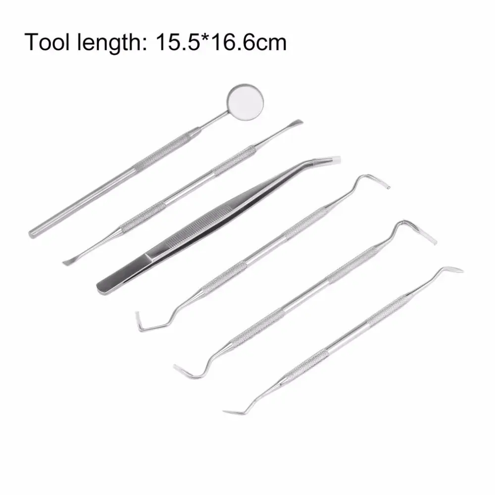 

Stainless Steel Professional 5 Pcs/set High Quality Handle Dental Lab Kit Dentist Surgical Wax Carving Teeth Tool Set With Bag