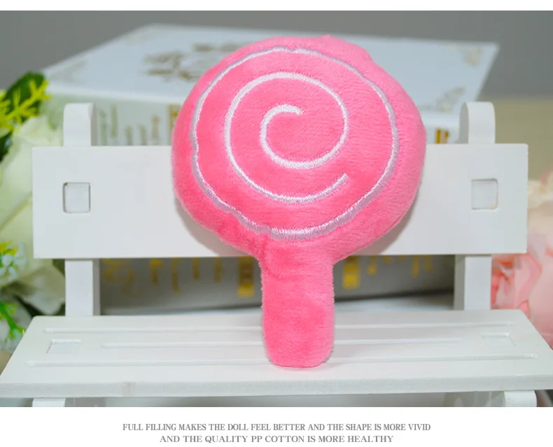 

10cm Candy Stuffed Plush Figure Toy Stuffed Keychain Plush Toy Doll Gift Toys for Wedding Bouquet