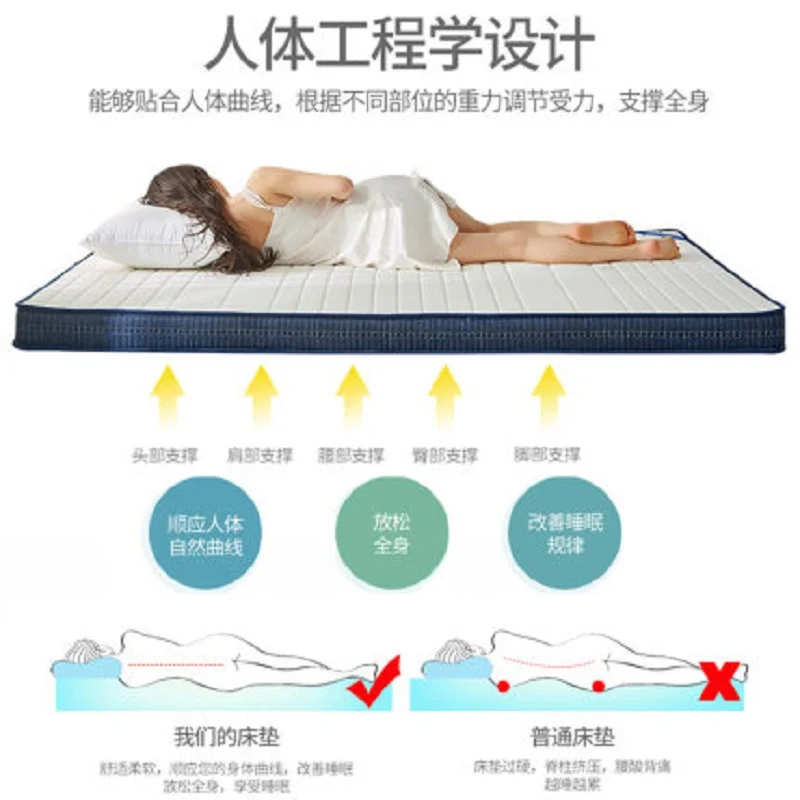 Матрас HJX 9 см пятислойный с латексным наполнителем|Матрасы| |