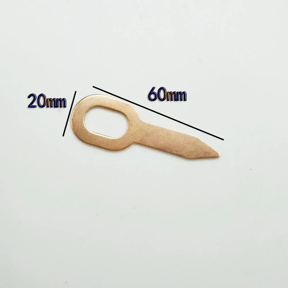 50шт./упаковка Треугольные шайбы для вытяжки зубов Ремонт автомобиля пластины металла Точечная сварка Сварочная пушка Аксессуары Расходные материалы.