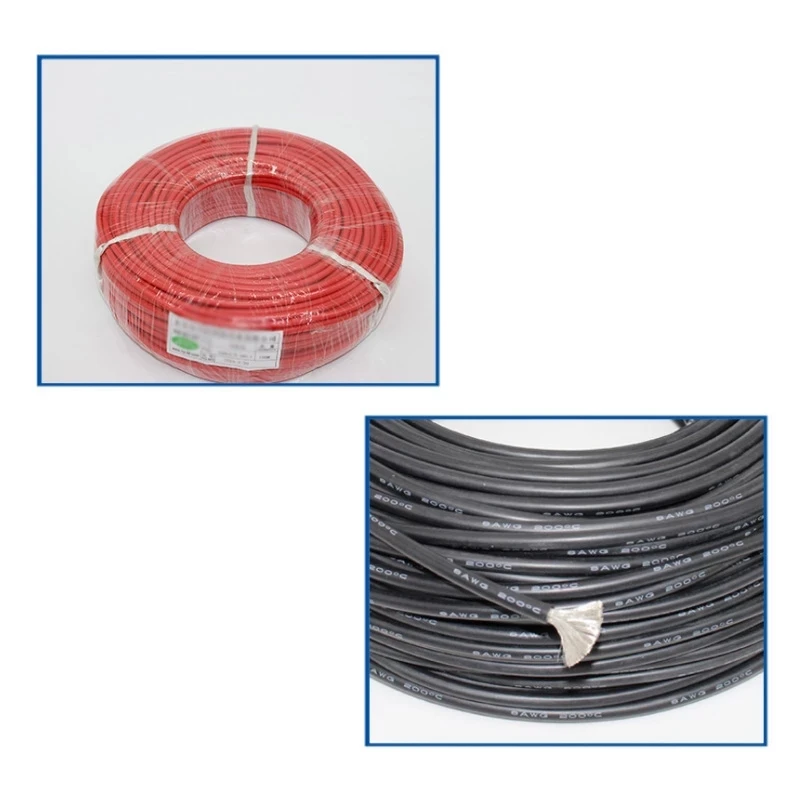 

High quality silicone wire, 10 meters / lot, 10, 12, 14, 16, 18, 20, 22, 26 AWG, 5m, red and 5m, black color