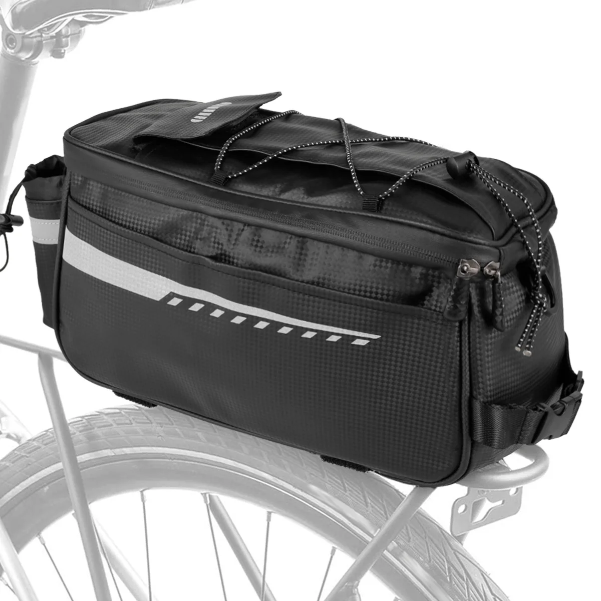 Bolsa para maletero de bicicleta de gran capacidad, multifuncional, para SILLÍN de...
