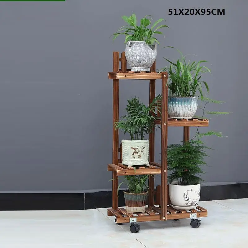 Madera Saksi Standi Estante Para Plantas для плантенреккен горшок Stojaki Na Kwiaty напольная подставка