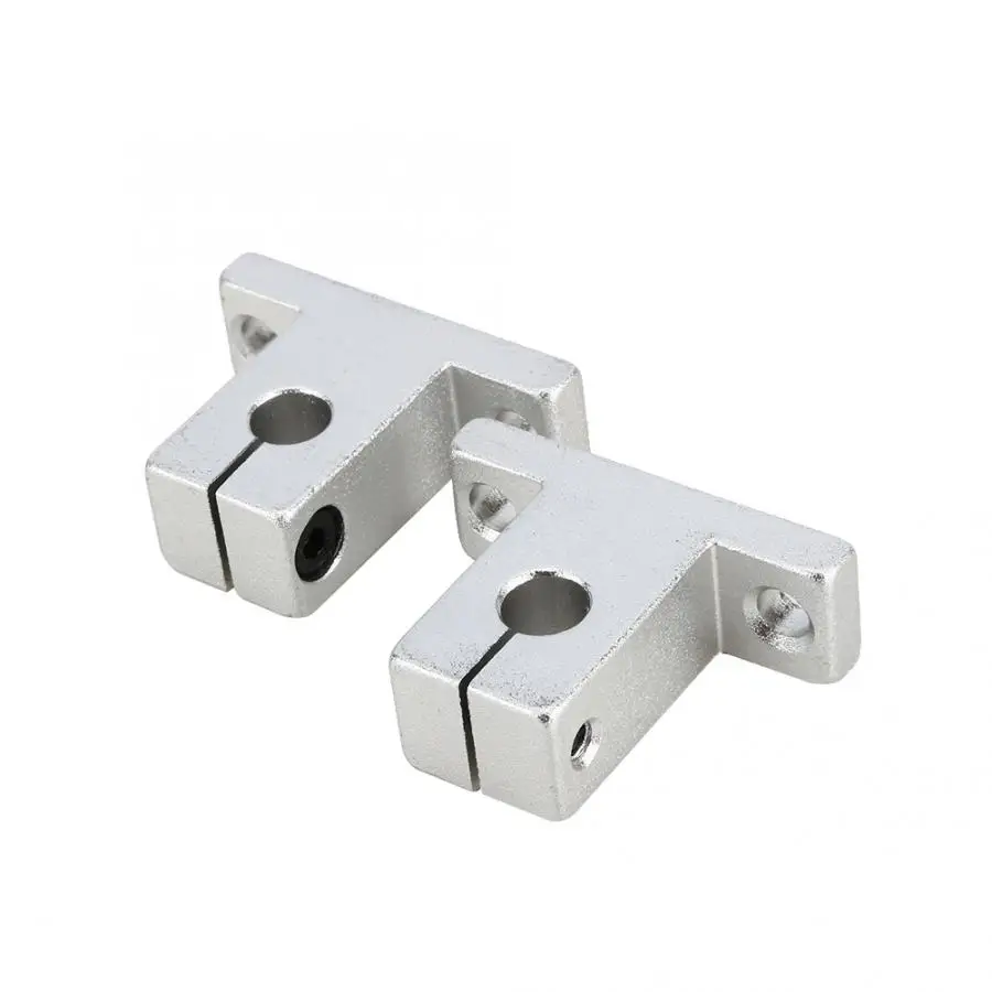 2 шт. ЧПУ Линейный рельсовый вал направляющая поддержка SK8 линейный опорный