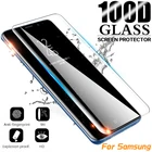Защитное закаленное стекло на экран для Samsung S21 Plus Ultra Screen Protector S10 E S9 S8 5G S20 стекла Note 8, 9, 10, 20 S 10 9 8 21 полного покрытия против царапин