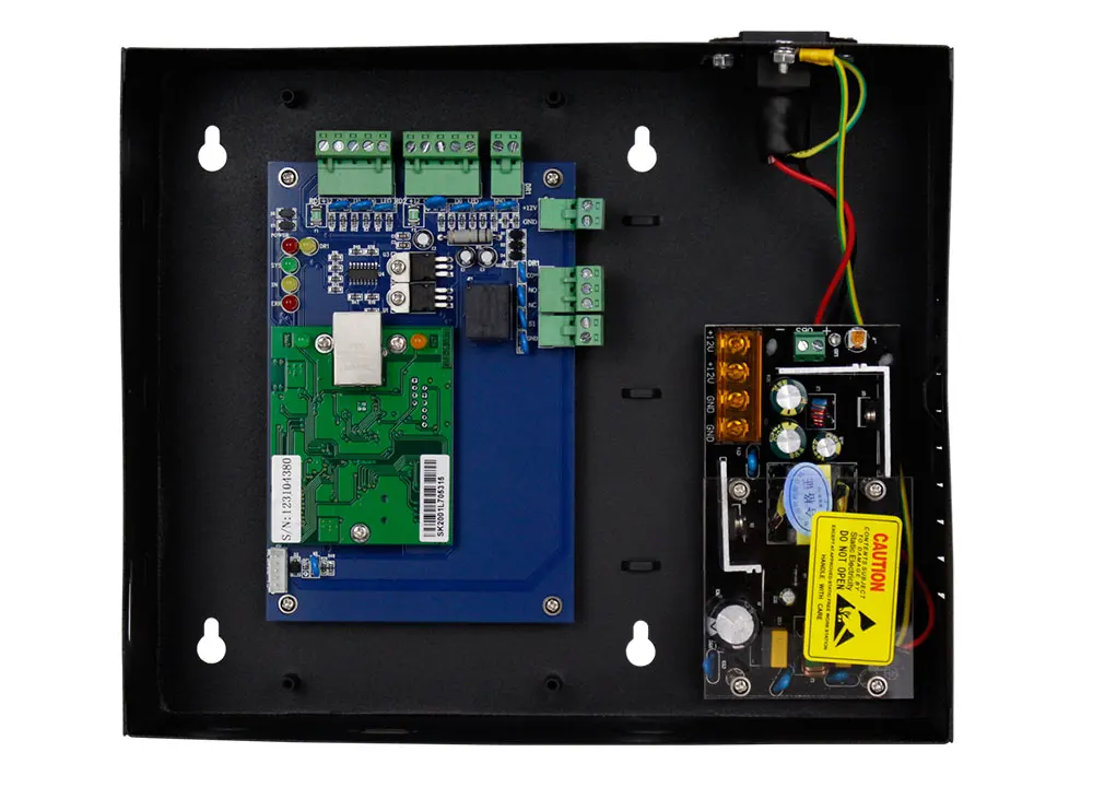 OBO руки TCP/IP Управление Панель доска с DC12V 5A металлический Питание конвертера для 1/2/4 двери офис Прихожая Системы
