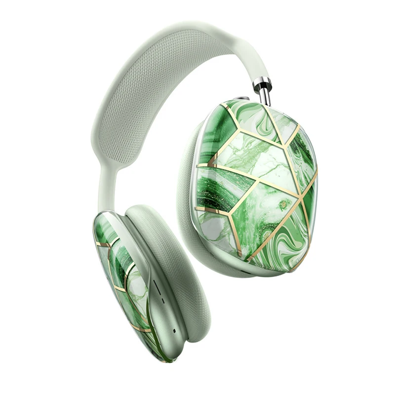 

Чехол КРЫШКА ДЛЯ Airpods Max наушники I-BLASON; Цвет болотный, серо-зеленый, защитный стильный подушечки для воздушного потока совместим с Apple AirPods, 1 п...