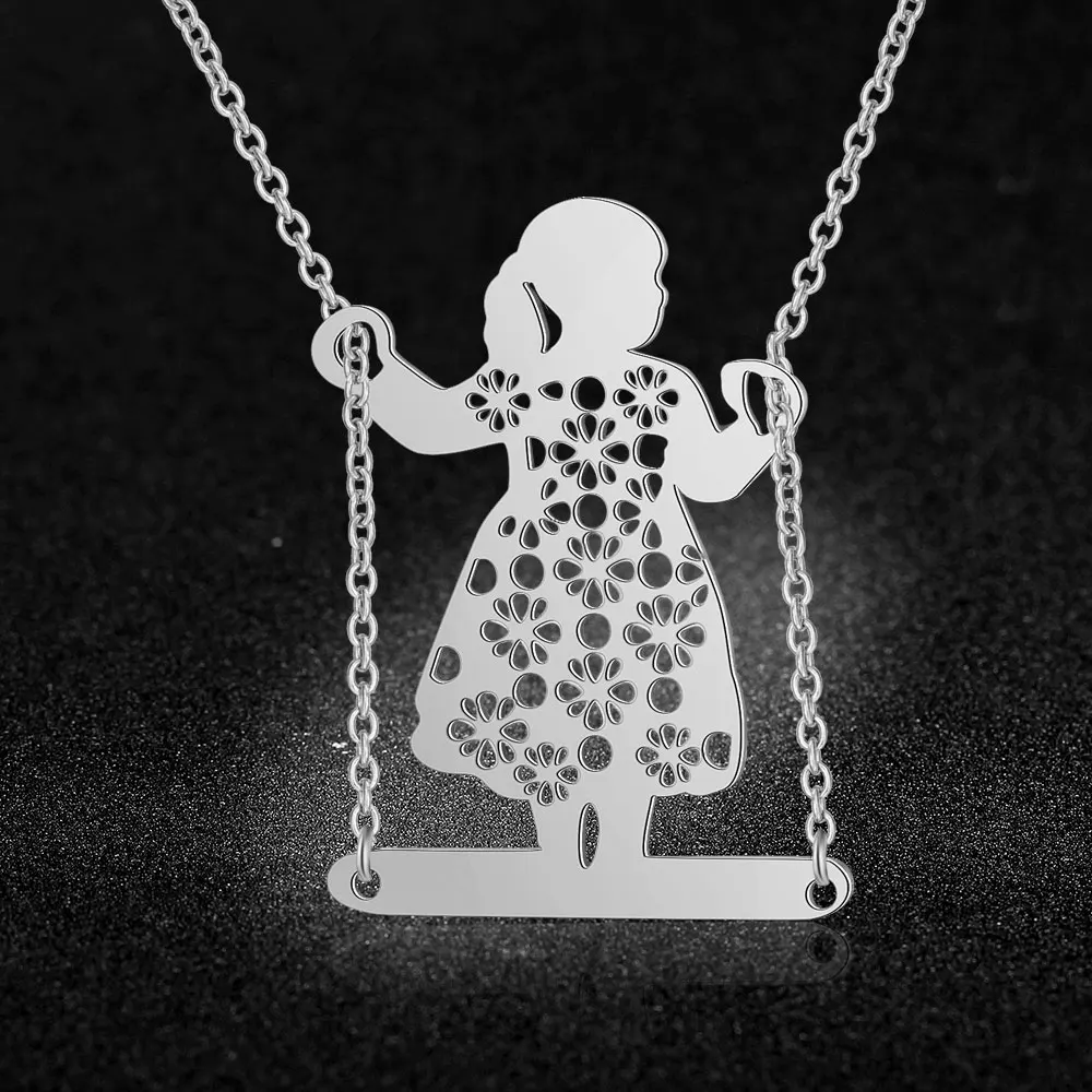 Ожерелье длинное из нержавеющей стали 70 см|Ожерелья с подвеской| |