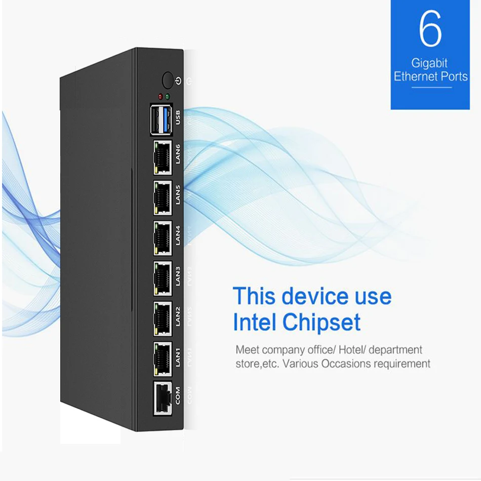 Безвентиляторный мини ПК Intel Celeron J1900 N2930 Windows 10 7 Linux настольный компьютер
