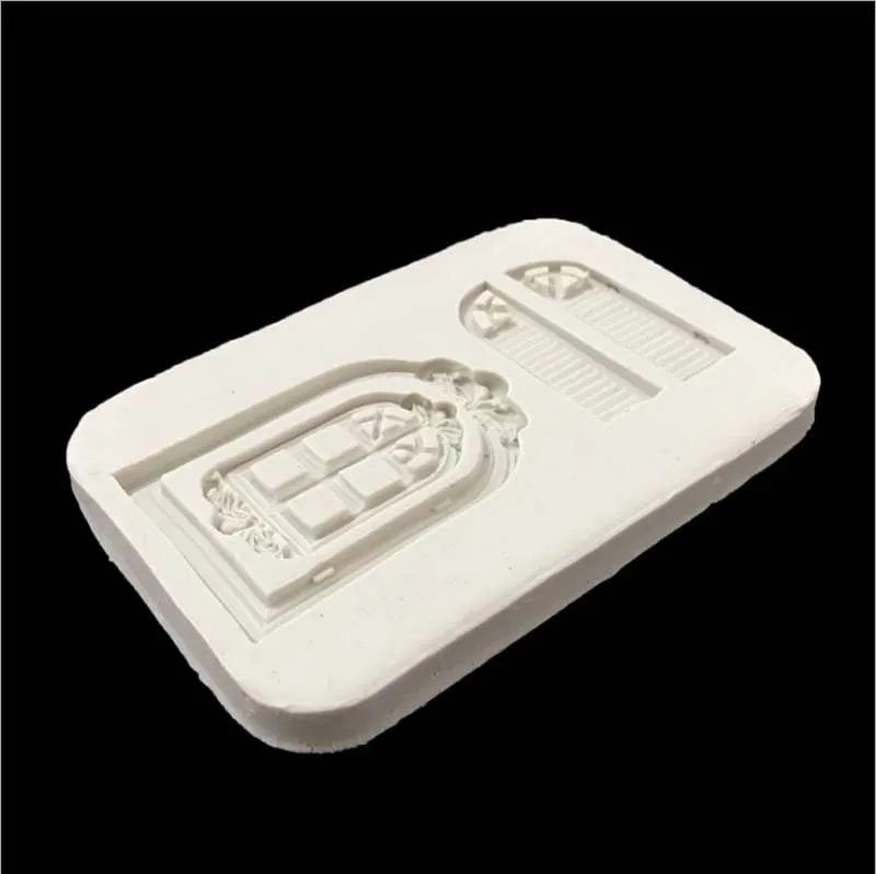 

Door and Window Shape Silicone Fondant Mold Chocolate Mold High grade Silicone No Odor F003