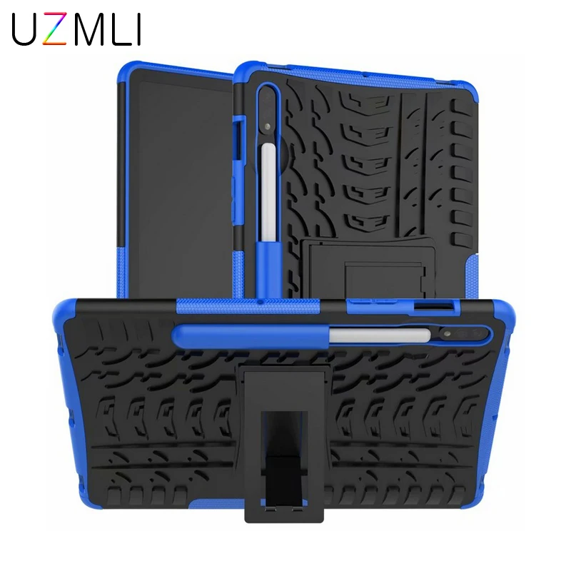 

Dazzle Case For Samsung Galaxy Tab S7 11" SM-T870 T875 Shockproof TPU+PC Heavy Duty Armor Hybrid Rugged Stand Tablet Cover+Pen