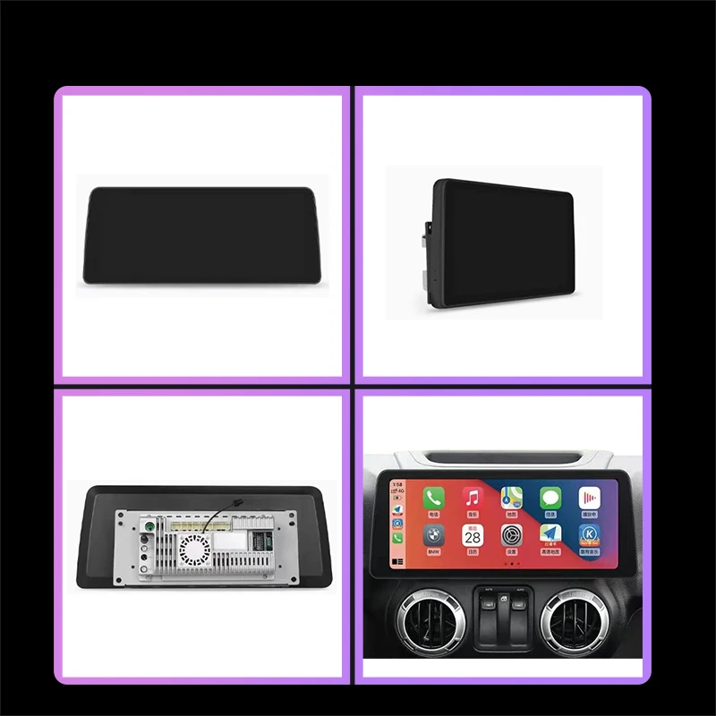 Fnavily Android 10 автомобильный радиоприемник для JEEP Wrangler мультимедийная система