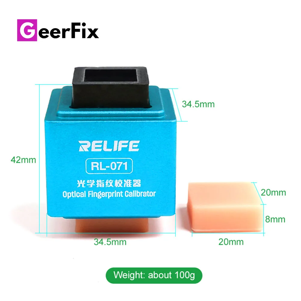 

RELIFE RL-071 for Optical Calibration Android Phone Optical Fingerprint Calibrator Tool Correction for HUAWEI VIVO XIAOMI OPPO