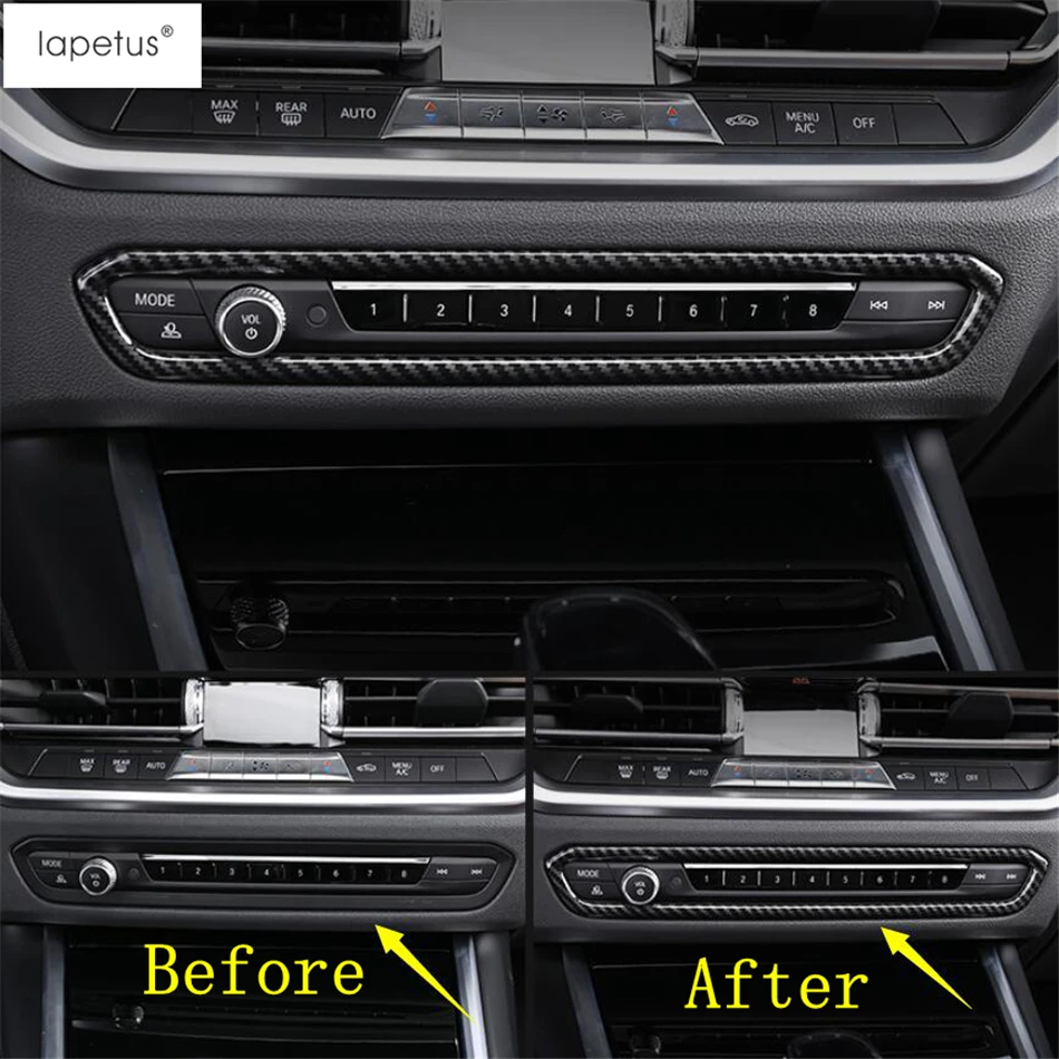 Аксессуары Lapetus для BMW 3 серии G20 2019 2021 ABS центральный Кондиционер Переключатель