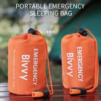 outdoor emergency first aid sleeping bag traveling camping hiking survival tool blanket storage bags