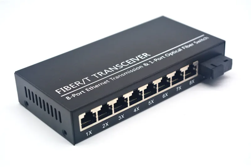 FTTH 10/100 м волоконно-оптический медиаконвертер 1 * SC Одномодовый двойной волоконный