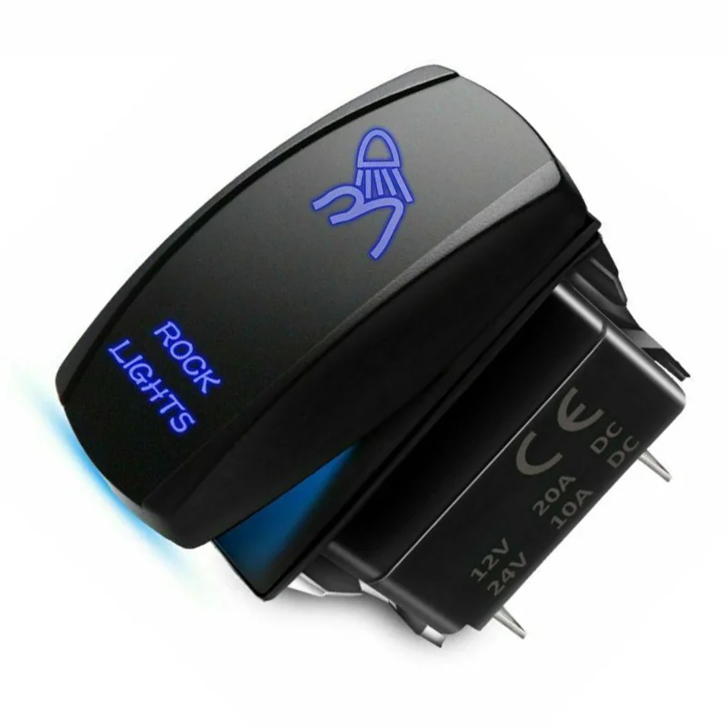 Светодиодный свет кулисный переключатель лазера 12V 5 pins аксессуары для