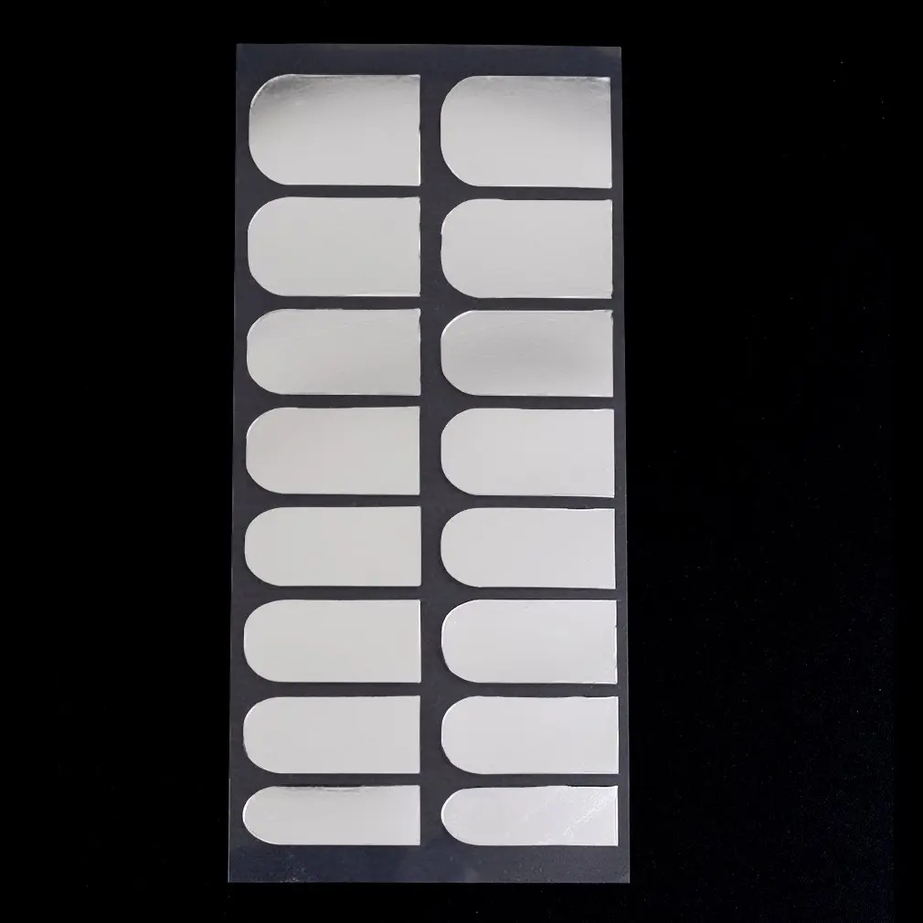 Новые 3 листа маникюрный салон макияж студия или дома наклейки на ногти из фольги