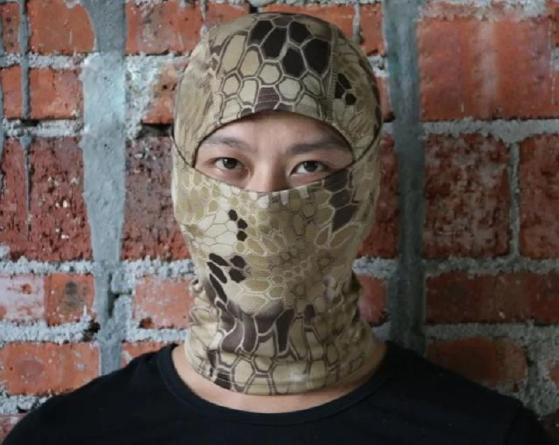Салли уход за кожей лица гремучая камуфляж тактический Головные уборы Косплэй