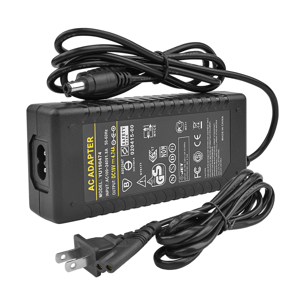 AIYIMA 19V усилитель Мощность адаптер AC100-240V для DC19V 4.74A Питание TPA3116 TPA3116D2 TDA7498E