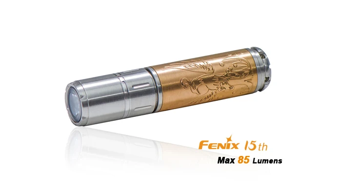 Чрезвычайно Ограниченная серия Fenix 15th Юбилей фонарик со свободными AAA Батарея