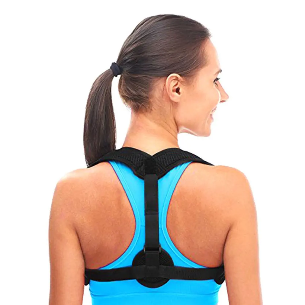 

Back Correction With Breathable Adjustable Humpback Sitting Posture Corrector Men And Women Children Back Shoulder Support