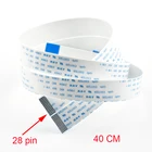 10 шт., вертикальная печатающая головка для Epson XP600 TX800 eco solvent УФ-плоттер, 28 контактов, FFC, Гибкий плоский кабель, 28 контактов, 28 p, 40 см