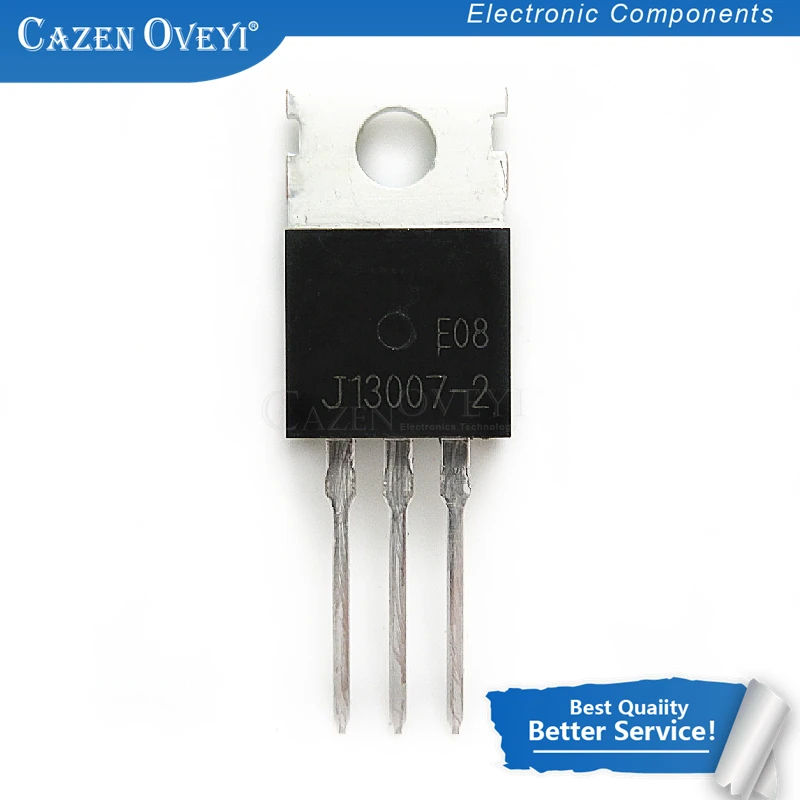 10pcs/lot FJP13007 MJE13007 J13007 J13007-2 TO-220 In Stock | Электронные компоненты и принадлежности
