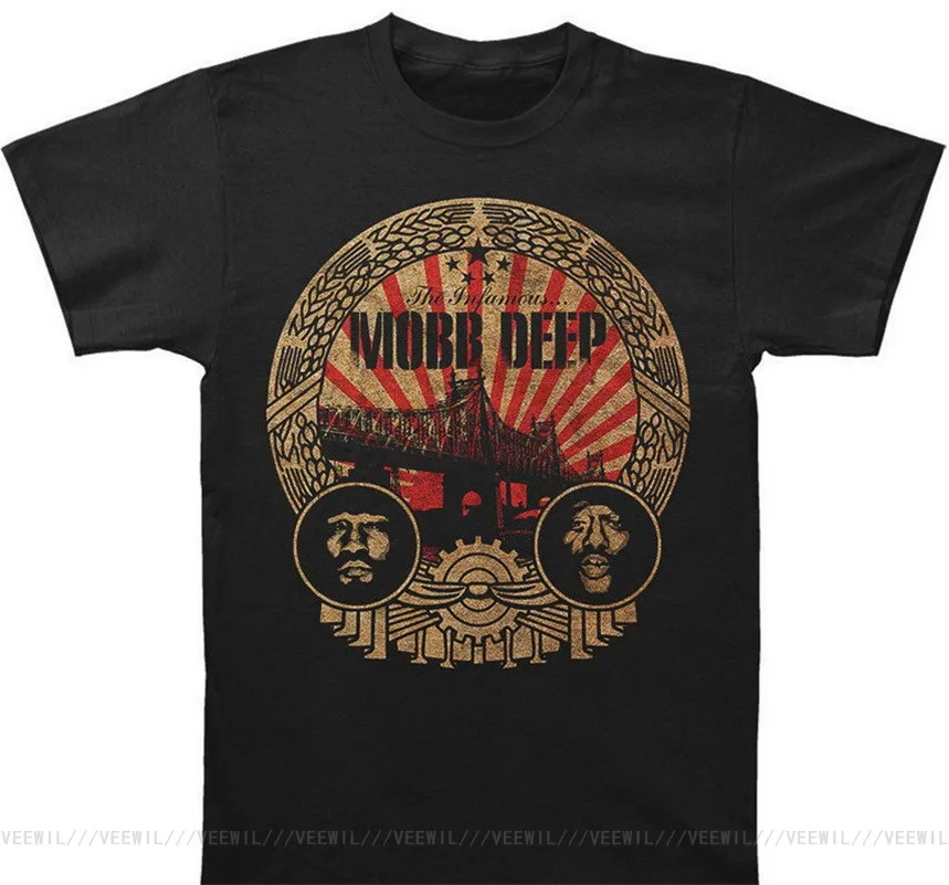 

Limited Edition Mobb Deep Men's Men In Crest Bodybuilding T-Shirt Size S 2xl Men 2020 Brand Clothing Tees Casual