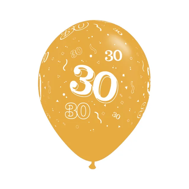 7 шт./партия, розовое золото, грязный 30, 30, 30, день рождения, украшение, милые девушки, с днем рождения, Пончик, воздушный шар, вечерние товары