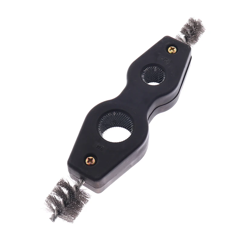 

4In1 Wire Brush Deburr Aluminium Pipe Cleaning Plumbing Copper Pipe Cleaner Tool