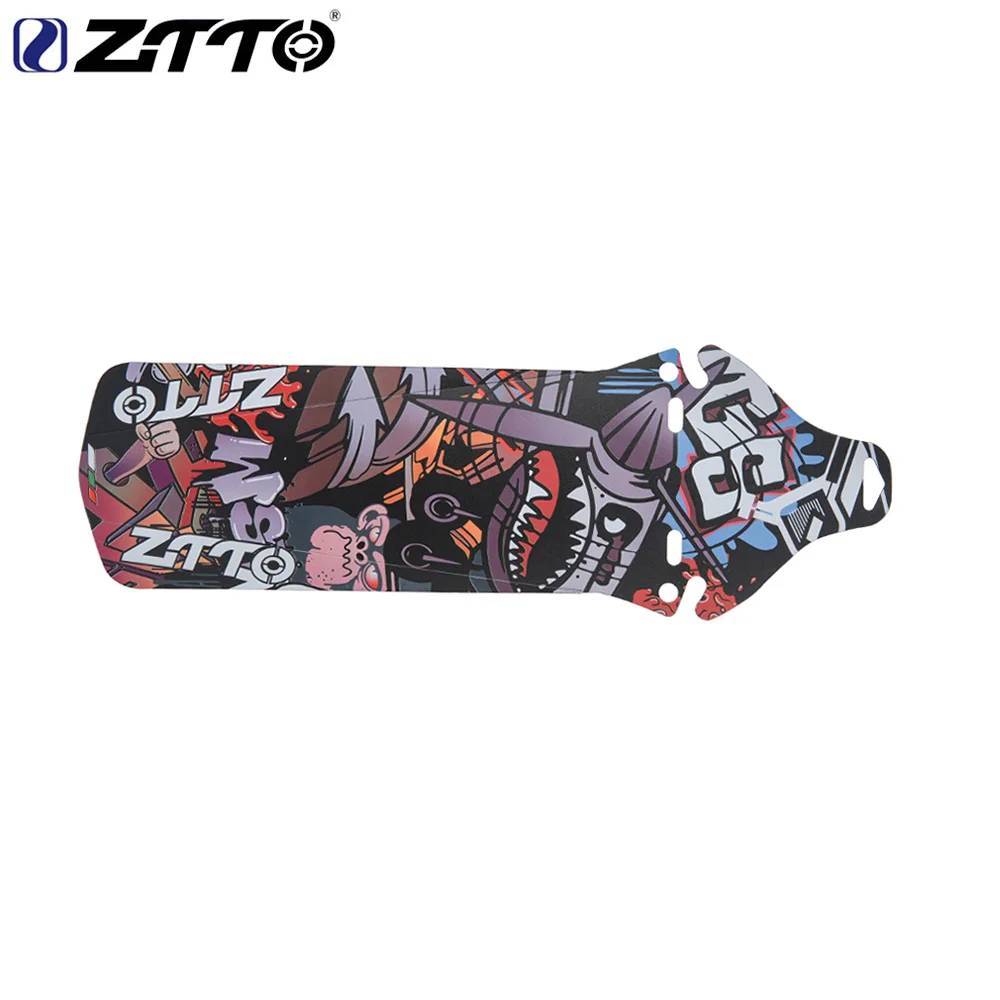 1PC Long ZTTO 1 шт. Быстроразъемное крыло для горного велосипеда, горного велосипеда, переднее заднее крыло AM Enduro Wings, шоссейный велосипед, длина 11*32,5 - Цвет: 1PC Long