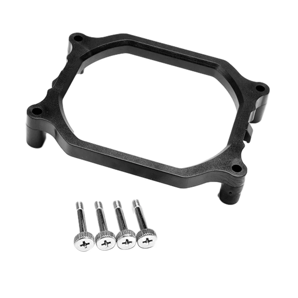 

Black Durable Mounting Cooling Stable Heat Dissipation CPU Fan Bracket Accessories Plastic Computer Holder For Intel LGA2011