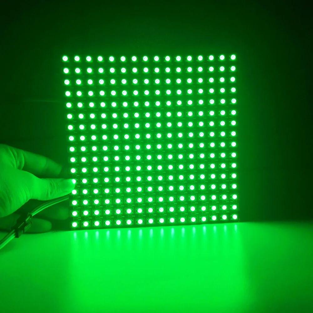 Цифровая гибсветодиодный индивидуально Адресуемая Светодиодная панель WS2812B