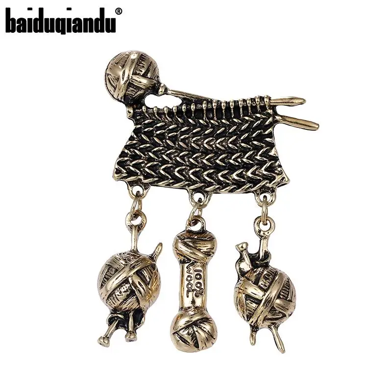 Новое поступление брошь baiduqiandu в античном стиле золотого цвета пиратская заколка