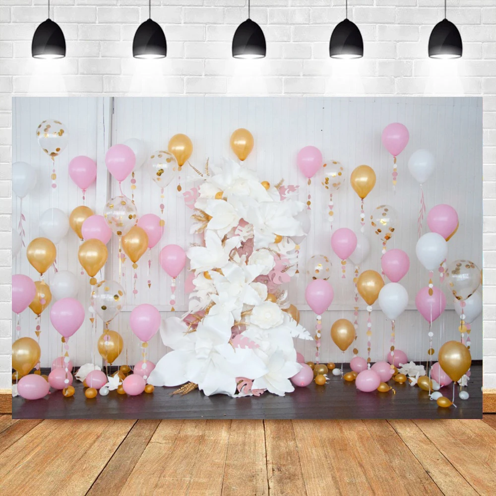 1st Birthday Backdrop For Photography Stage Ice Cream Prizes Tickets Newborn Baby Child Shoot Background Photocall | Электроника