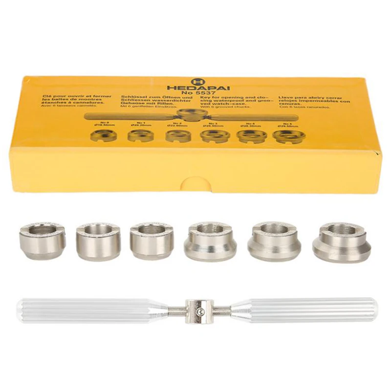 

7Pcs Professional Opener Watch Rear Case Opener Kit for Watch Repair Tool
