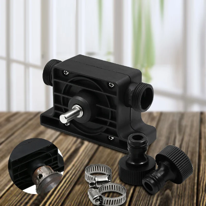 1 шт 8 мм Круглый хвостовик самовсасывающий насос сверла черный Портативный микро