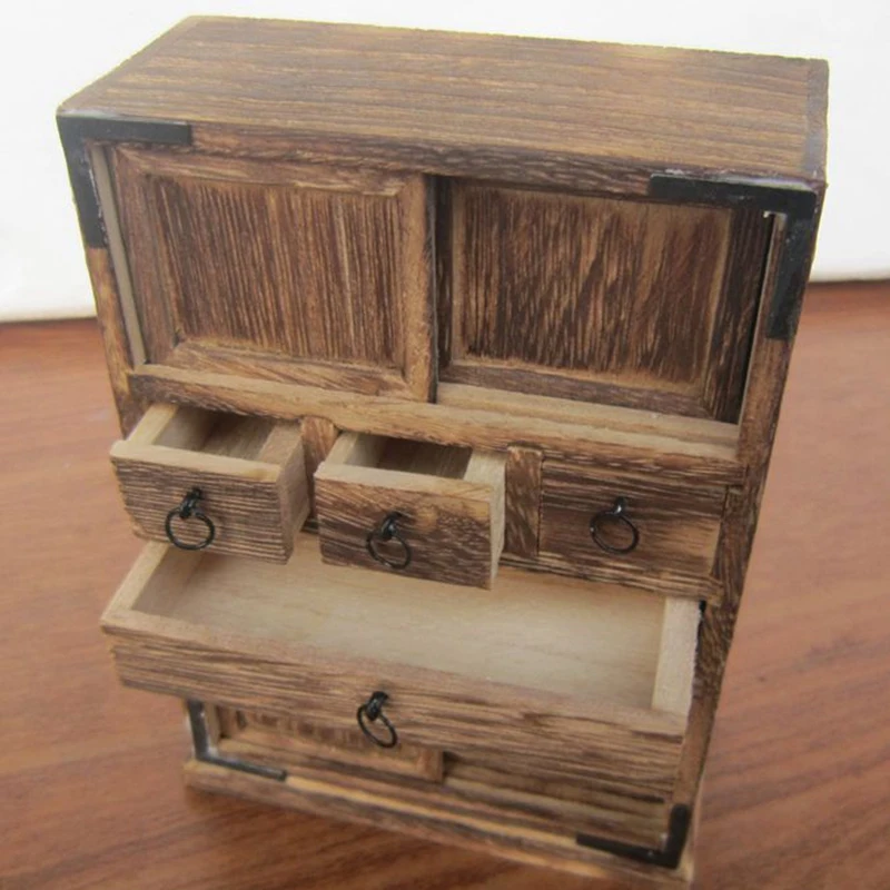 Ручной работы старинный деревянный шкаф украшение для гостиной Новая Домашняя