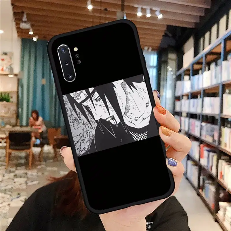 

Naruto anime Uchiha Itachi Phone Case For Samsung A50 A51 A71 A20E A20S S10 S20 S21 S30 Plus ultra 5G M11 funda cover